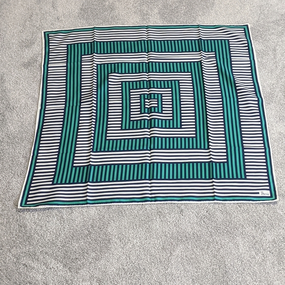 Vintage Accessories - Vintage geometric pattern scarf